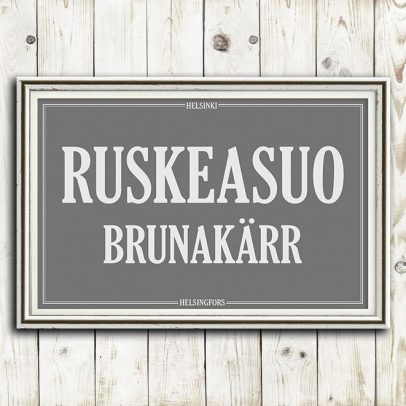 Helsinki: Ruskeasuo