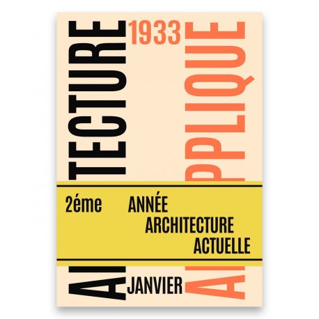 Juliste Architekture Actuelle 70×100-2