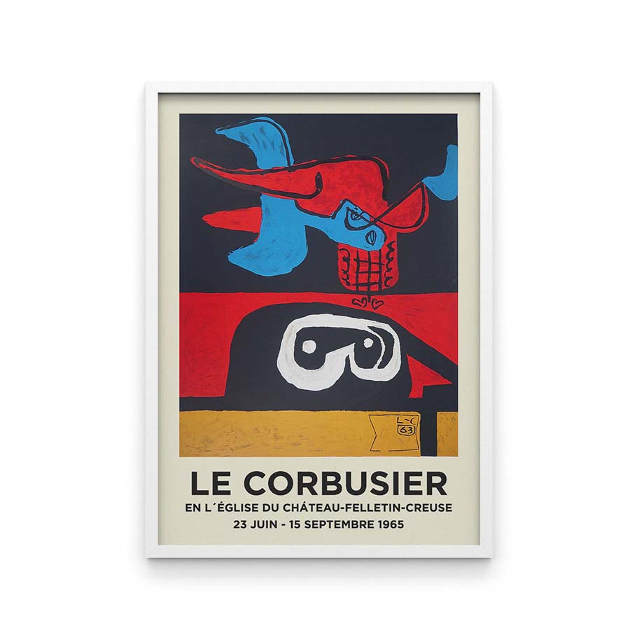 Juliste Le Corbusier 50×70 cm-2
