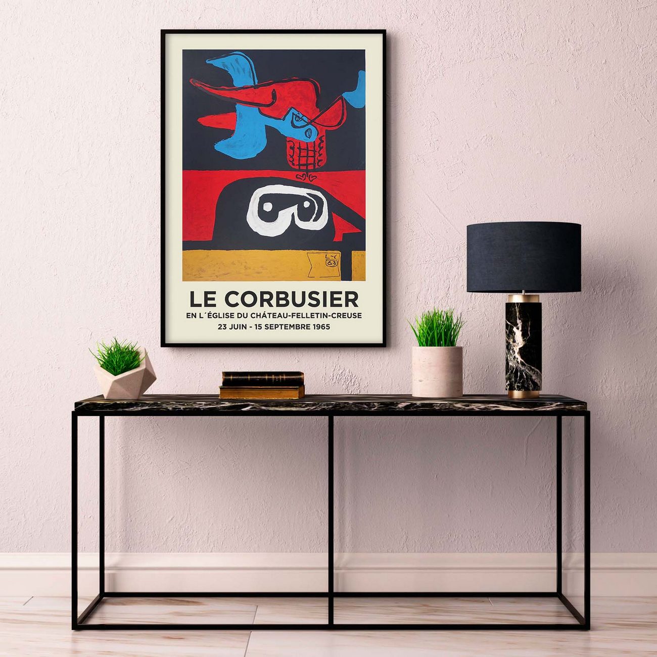 Juliste Le Corbusier 50×70 cm-4
