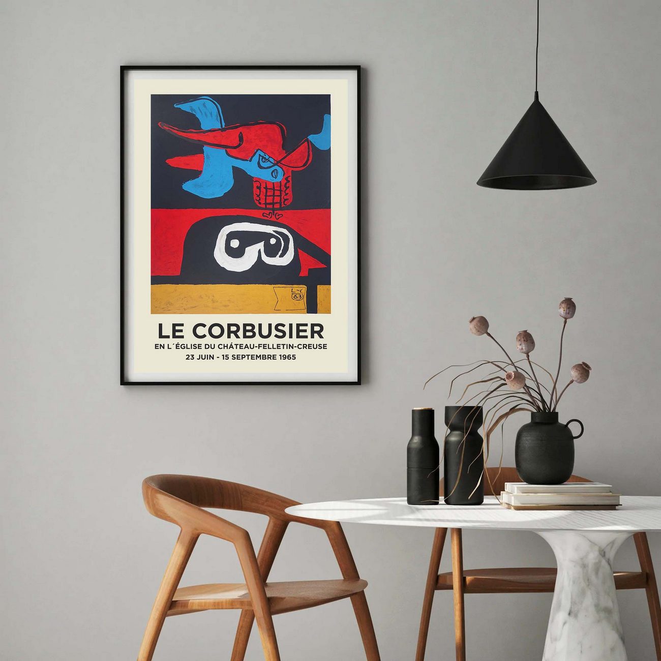 Juliste Le Corbusier 50×70 cm-5