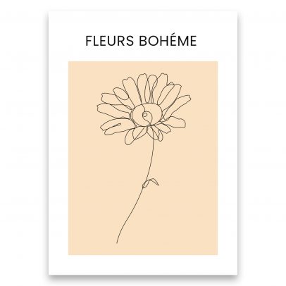 Juliste Fleurs Bohéme 3