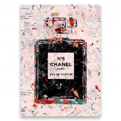 Juliste Chanel No5 kollaasi 3