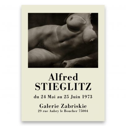 Juliste Alfred Stieglitz - Galerie Zabriskie