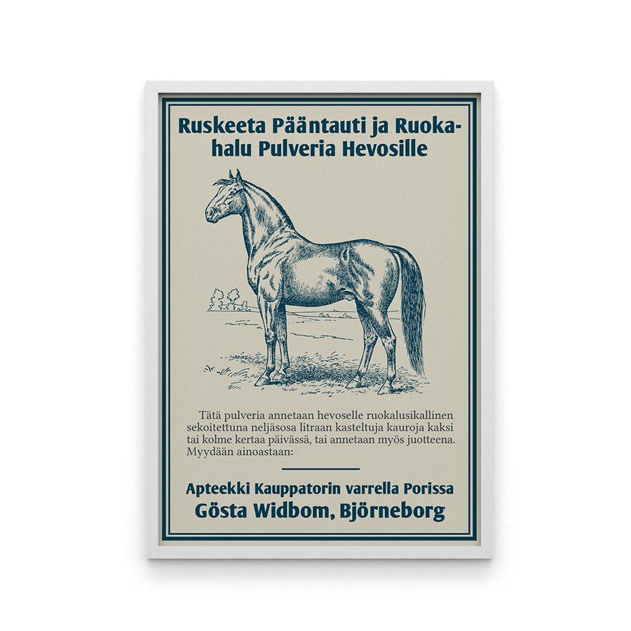 Juliste – Retro – Pääntautipulveri-2