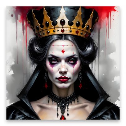 Canvastaulu - Goottikuningatar