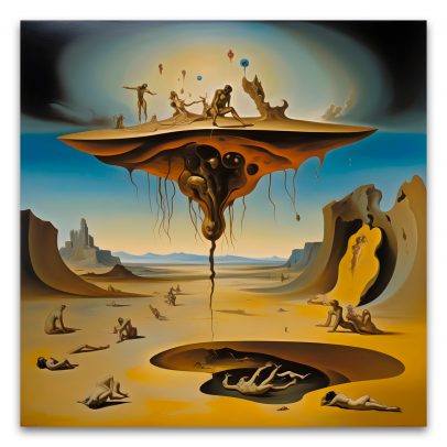 Canvastaulu - Levitating with Melancholic Desolation 1