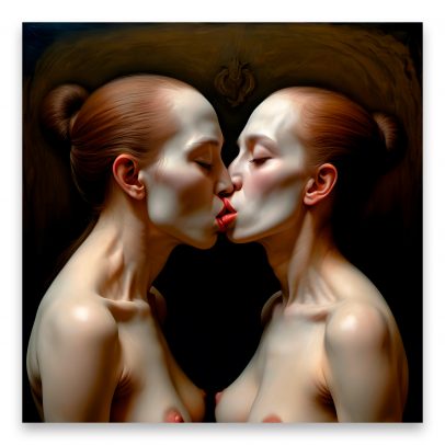 Canvastaulu - The Kiss 2