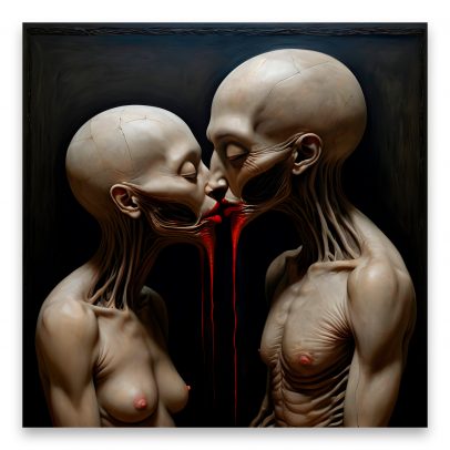 Canvastaulu - The Kiss 7