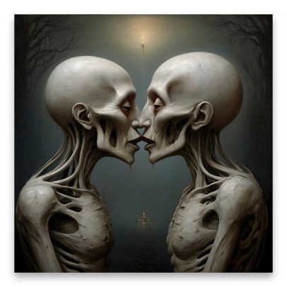 Canvastaulu - The Kiss 4