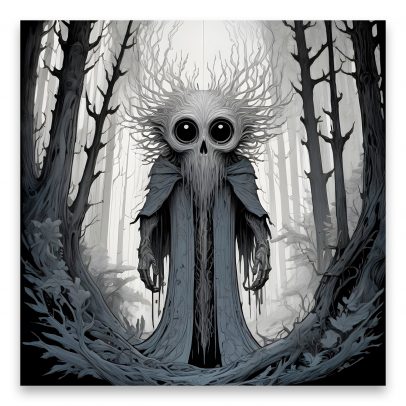 Canvastaulu - Metsän peikko 2