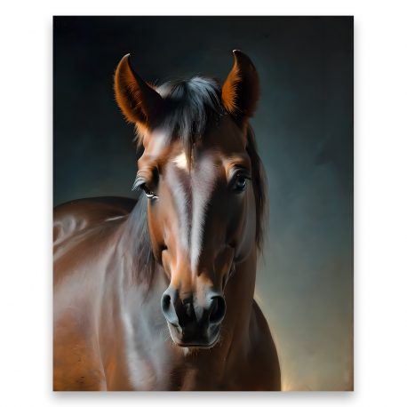 Canvastaulu hevonen 27 70×90 cm-3