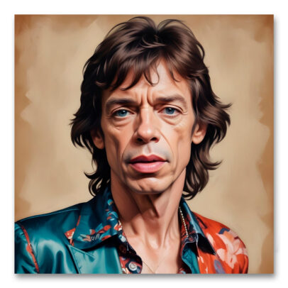 Canvastaulu - Mick Jagger 2