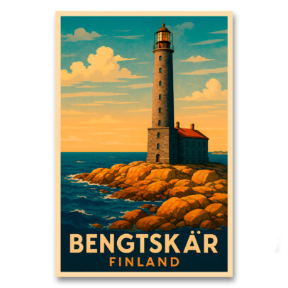 Vintagejuliste Bengtskär