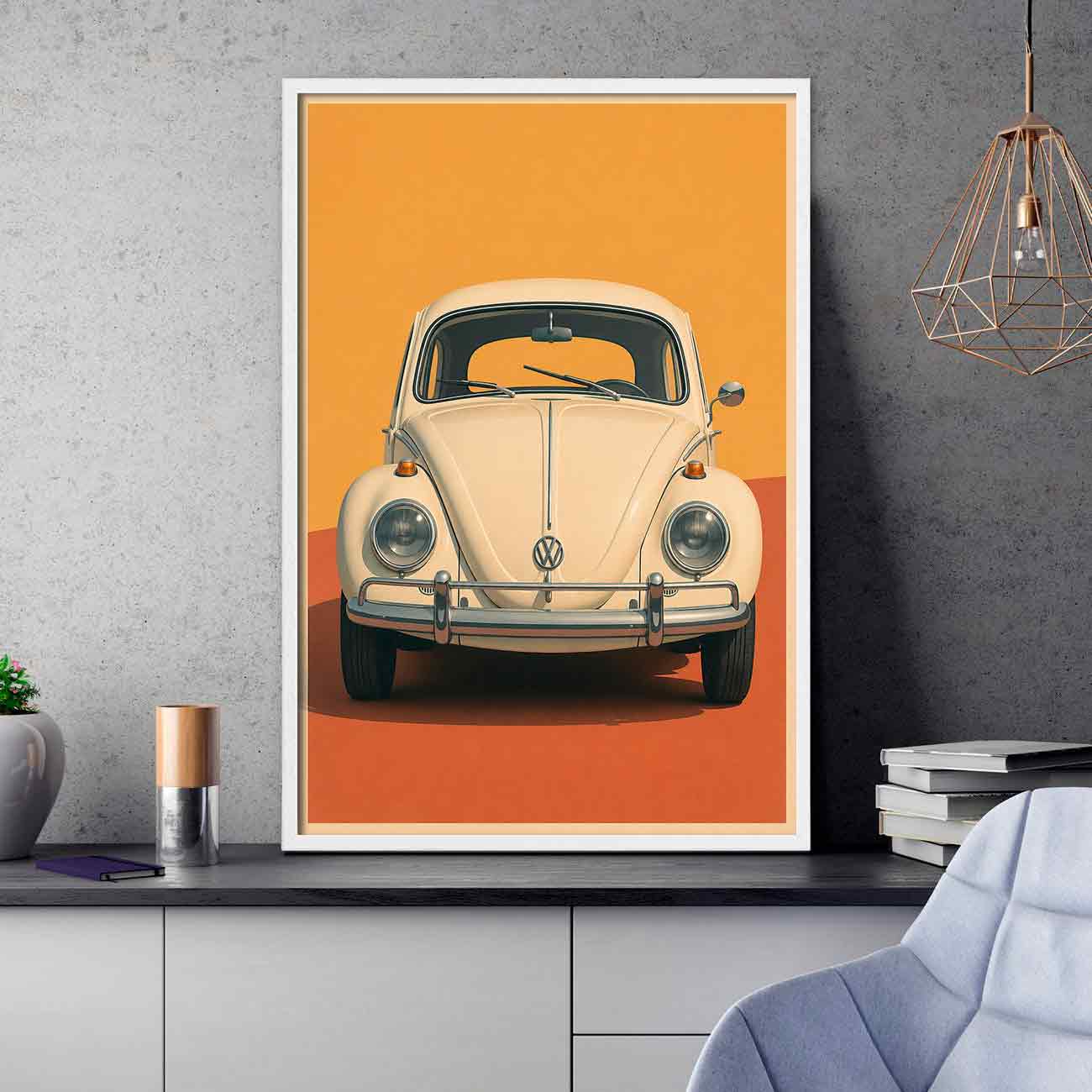 Juliste autot VW Kupla LÖ 40×60 50×75-3aaa