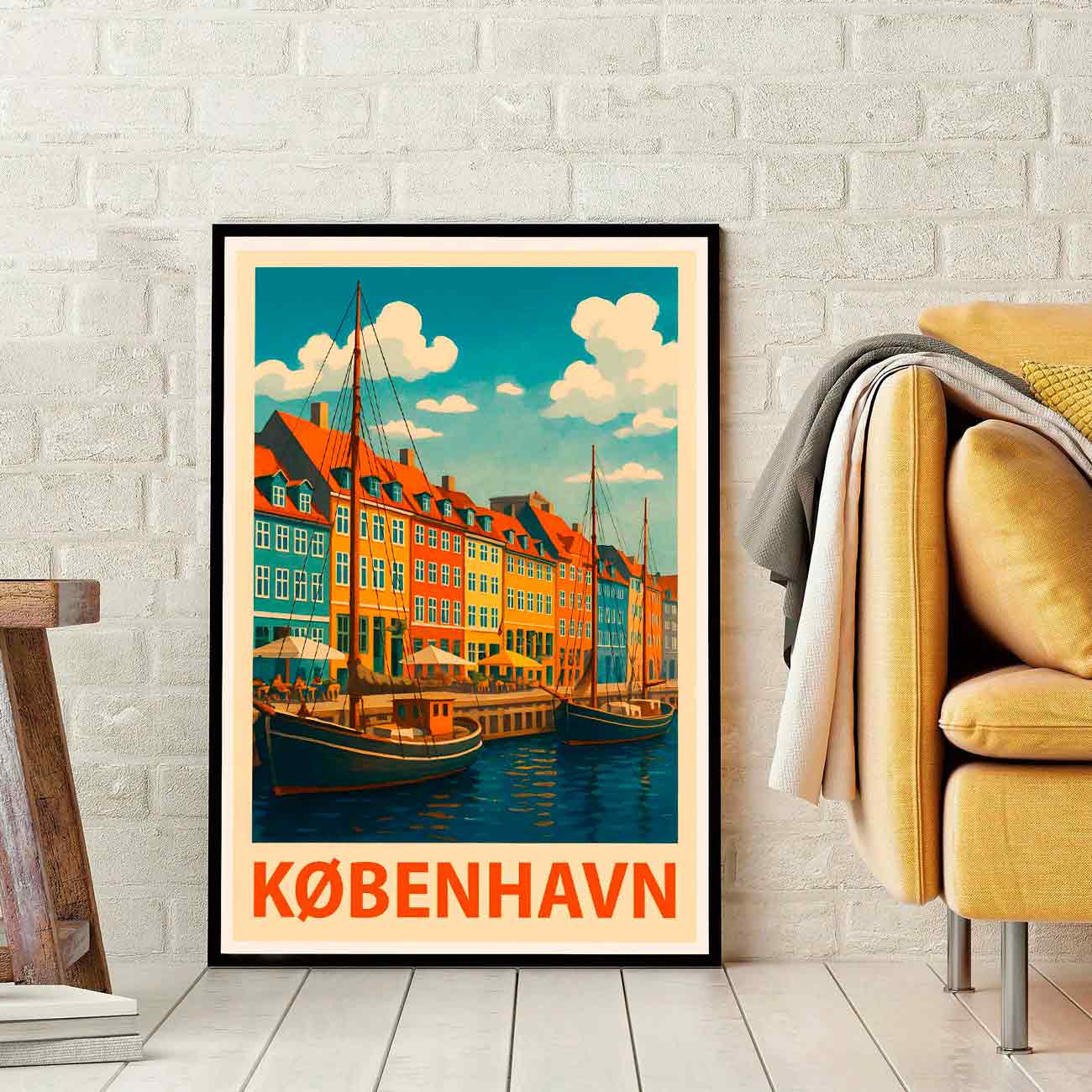 Vintagejuliste Copenhagen 50×75-3aaaa