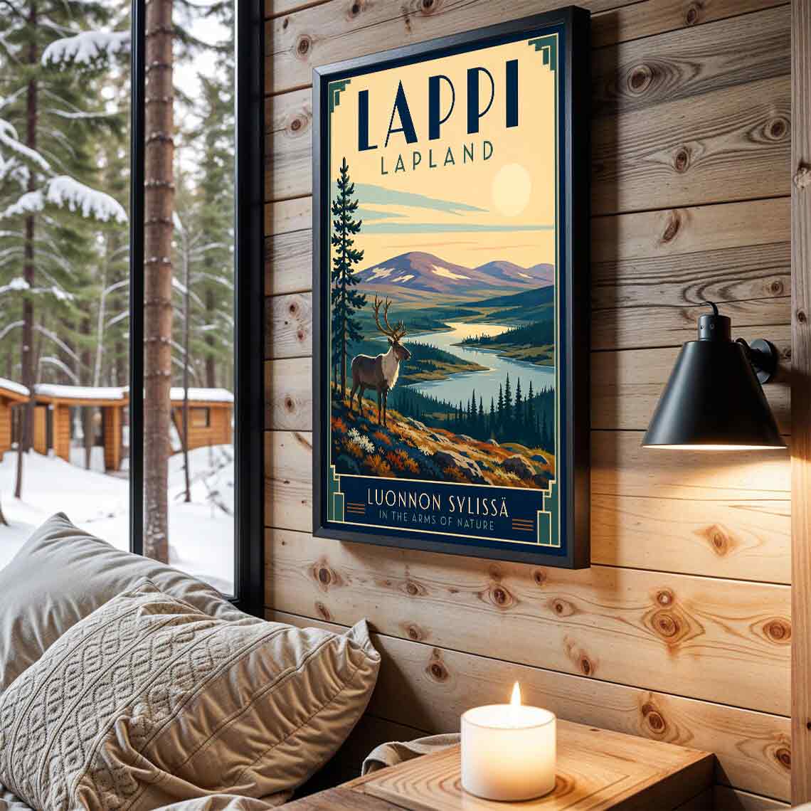 Juliste Lappi Art deco LÖ 50×70 70×100-2aaa