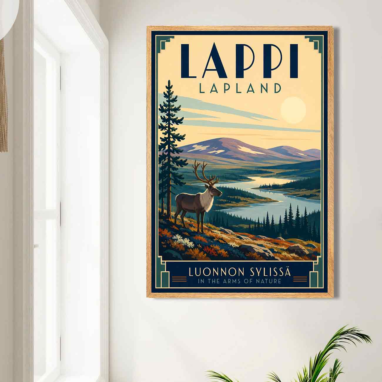 Juliste Lappi Art deco LÖ 50×70 70×100-2aaaa
