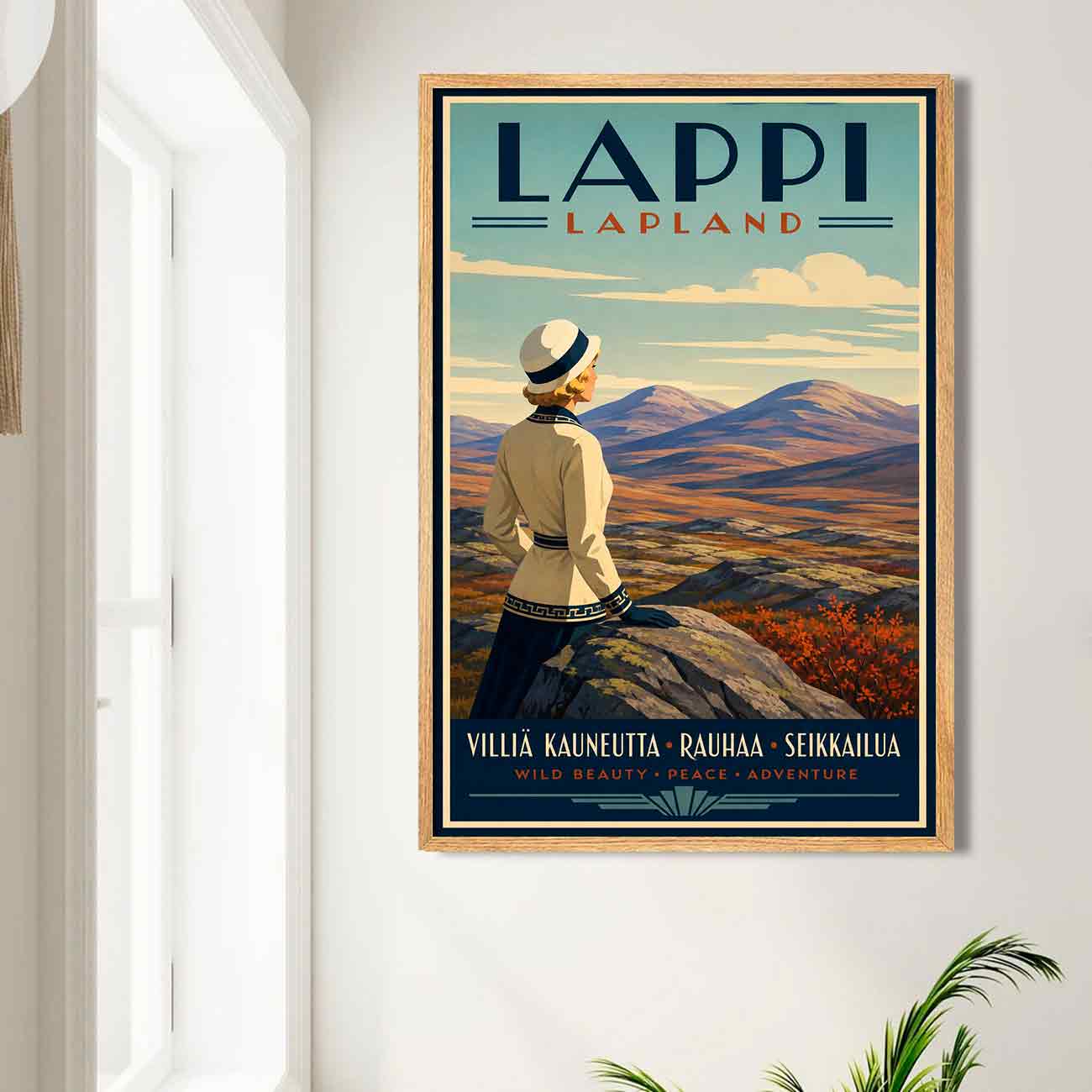 Juliste Lappi Art deco LÖ 50×75 70×105-4aaa