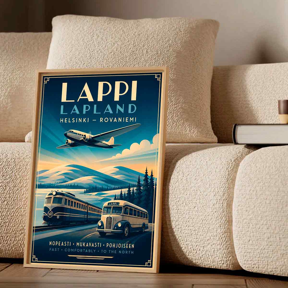 Juliste Lappi Helsinki Rovaniemi LÖ 50×70 70×100-1aaa