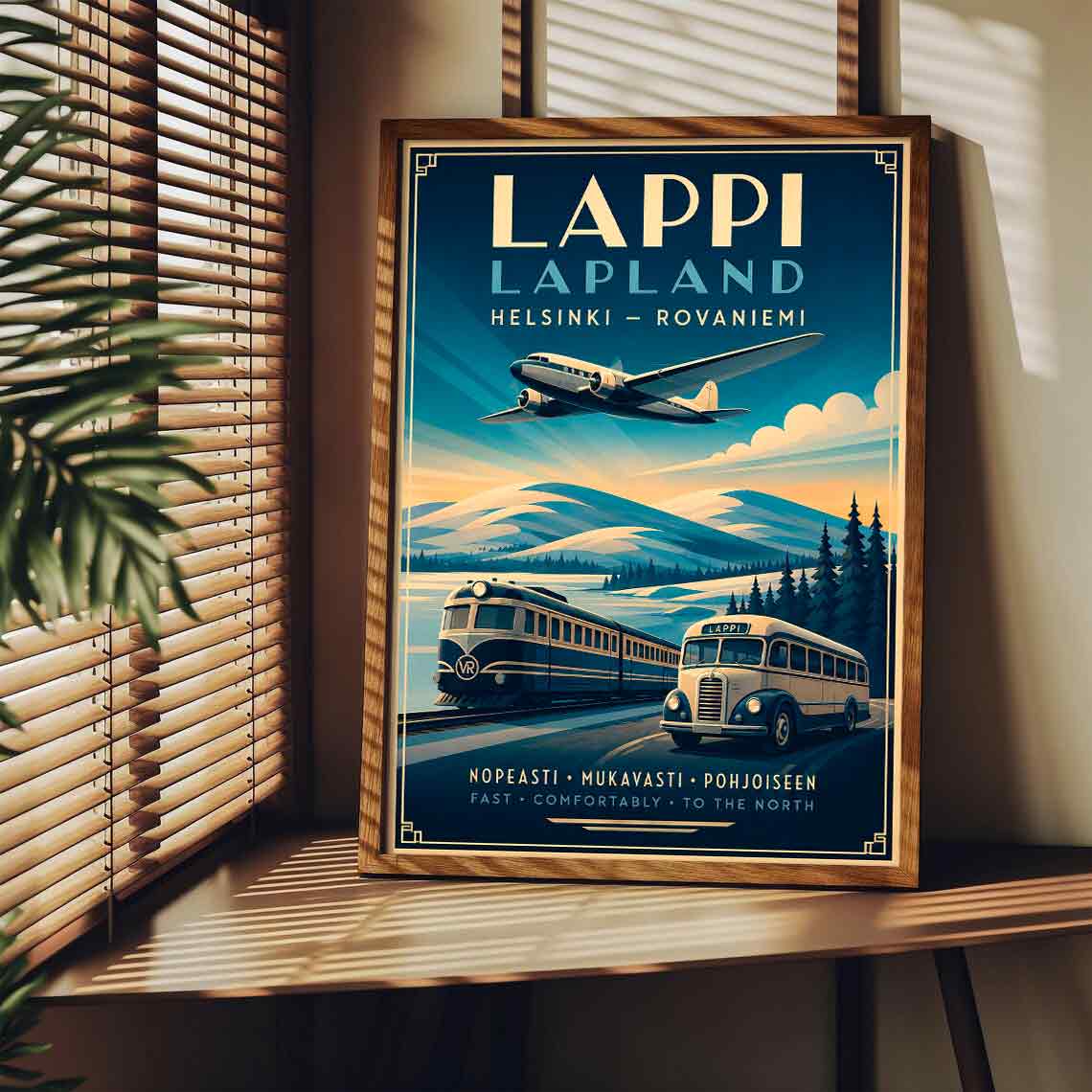 Juliste Lappi Helsinki Rovaniemi LÖ 50×70 70×100-1aaaa