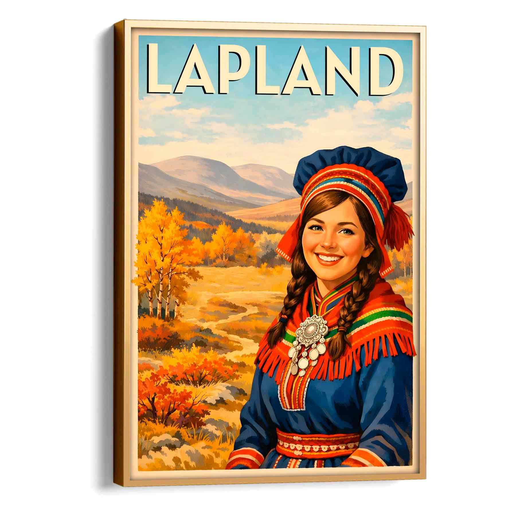 Juliste Syksy Lapissa - KonstFabrik