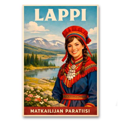 Juliste Lappi - Matkailijan paratiisi