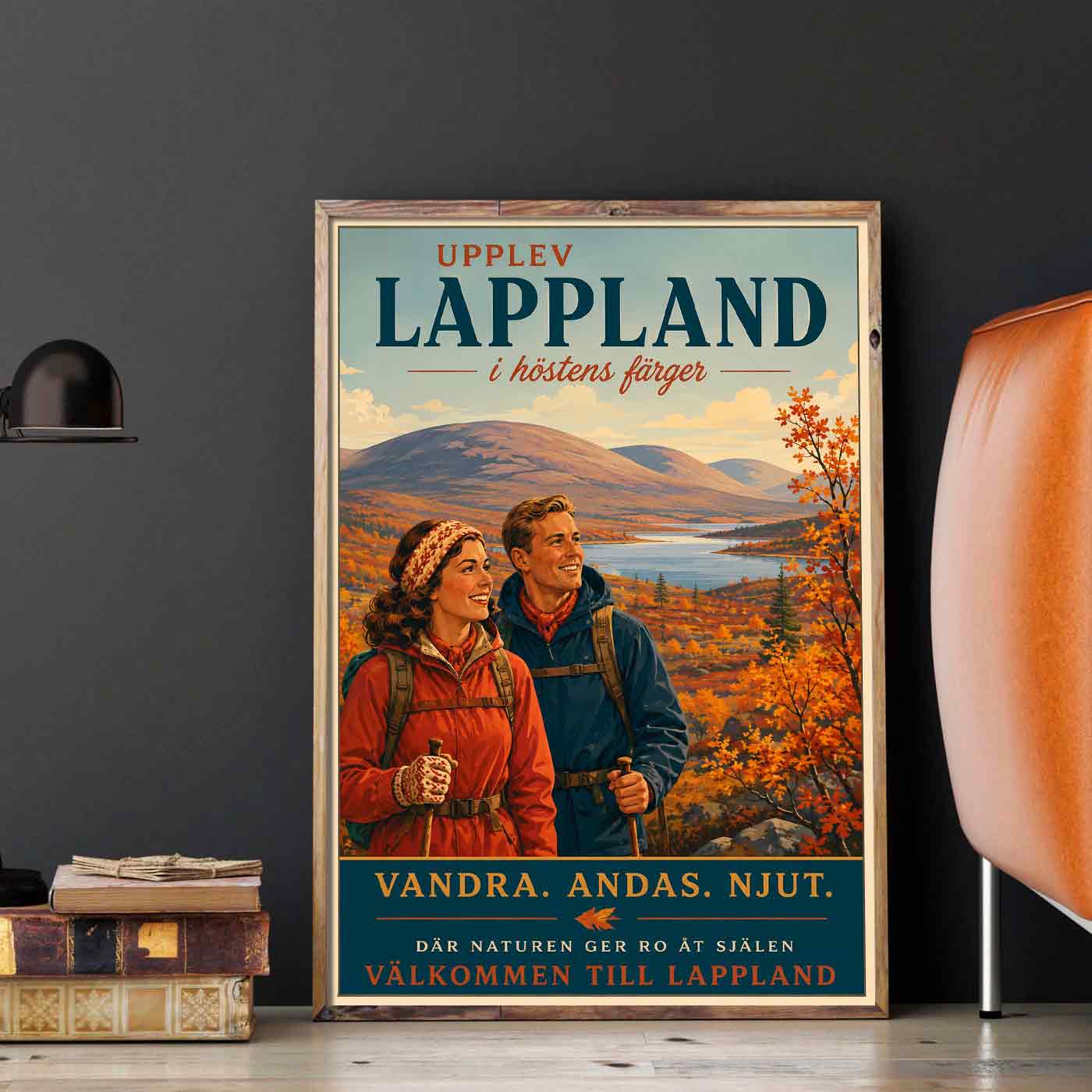 Juliste Lappi vaellus syksy LÖ 50×70 70×100-3aaa