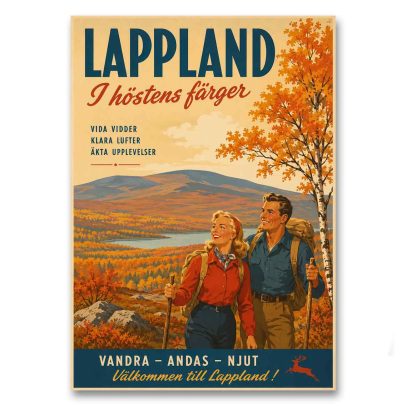 Juliste Lappland i höstens färger