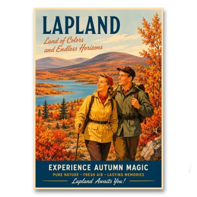 Juliste Lapland - Experience autumn magic