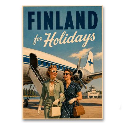Juliste Finland for Holidays
