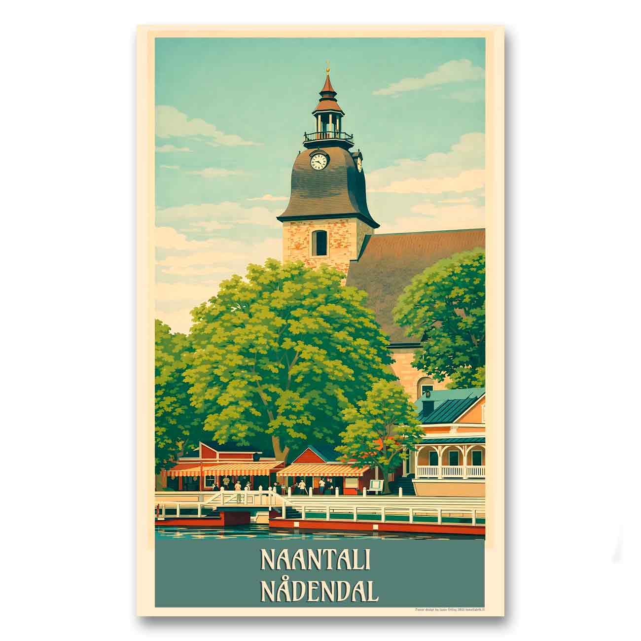 Juliste NAANTALI LÖ 50×80-3a
