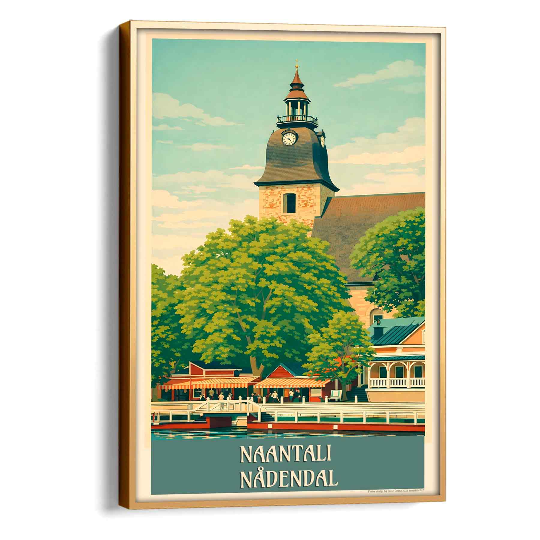 Juliste NAANTALI LÖ 50×80-3aa