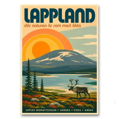 Juliste Lappland - Där naturen är som mest äkta
