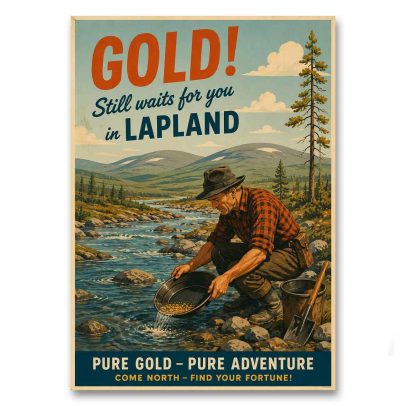 Juliste Gold still waits for you in Lapland