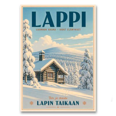 Juliste Lappi - Tule ja ihastu Lapin taikaan