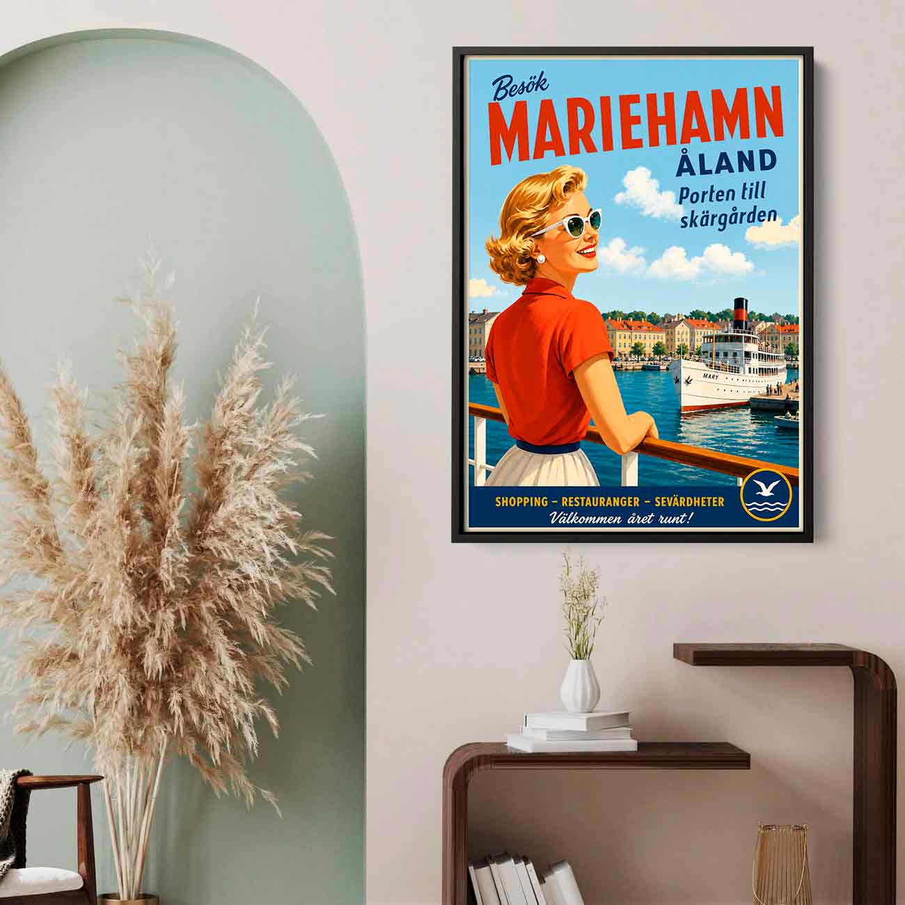 Juliste Matkailu Ahvenanmaa LÖ 50×70 70x100_3aaa