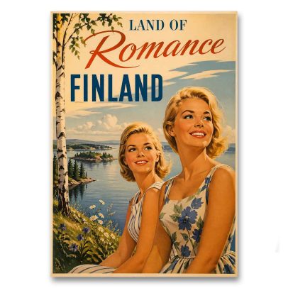 Juliste Finland - Land of Romance 1