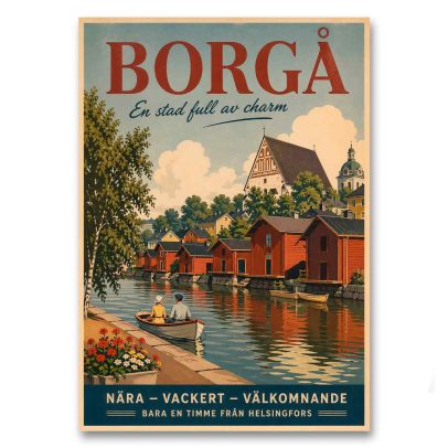 Juliste Borgå - En stad full av charm