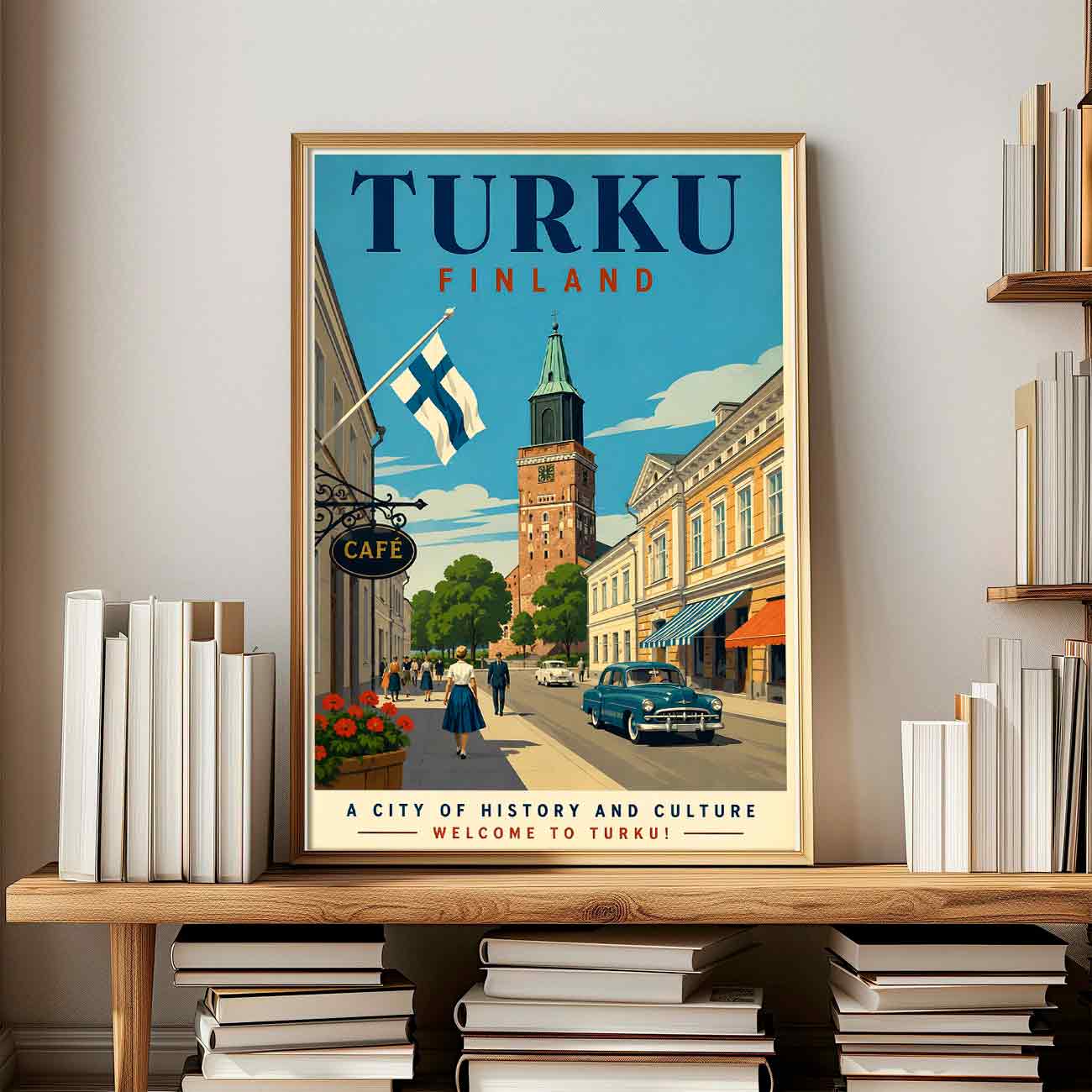 Juliste Matkailu Turku A1 LÖ 50×70 70x100_3aaaa