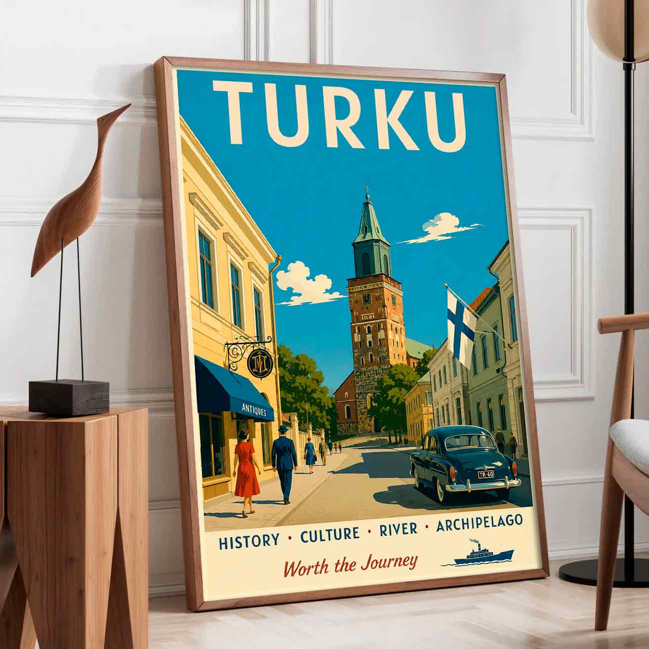 Juliste Matkailu Turku A1 LÖ 50×70 70x100_4aaa