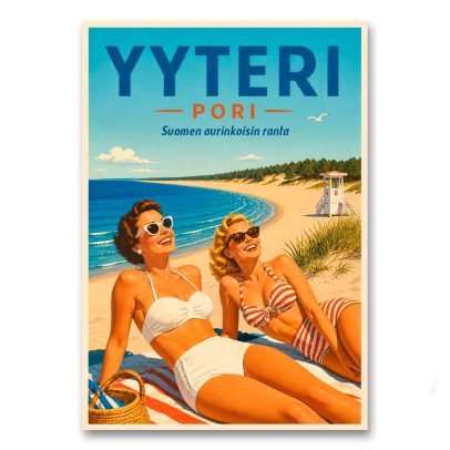 Juliste Yyteri - Suomen aurinkoisin ranta