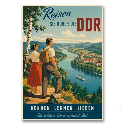 Juliste Reisen Sie Durch Die DDR