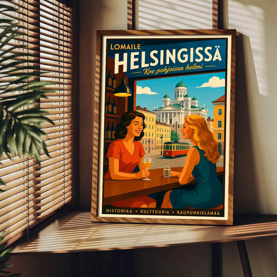 Juliste matkailu Helsinki 1 LÖ 50x75aaa