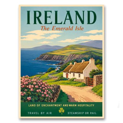 Juliste Ireland - The Emerand Isle