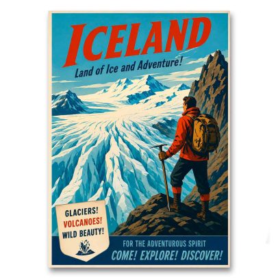 Juliste Iceland - Land of Ice and Adventure