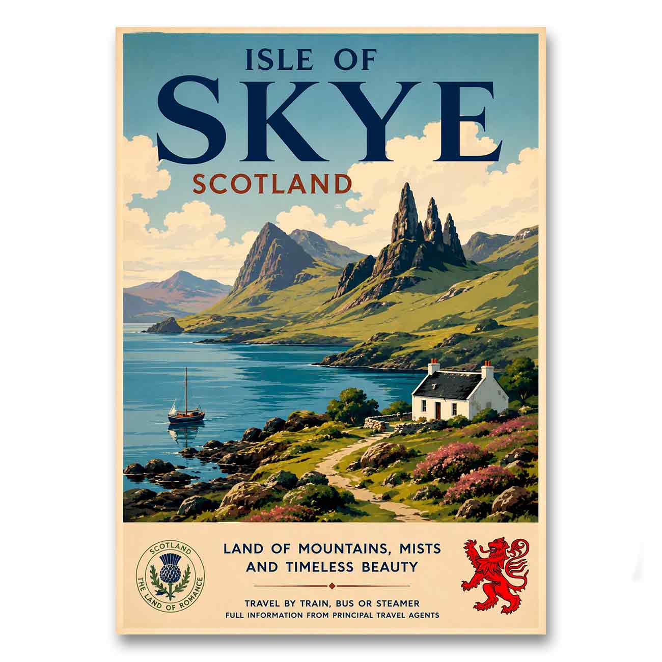 Juliste Isle of Skye – Scotland