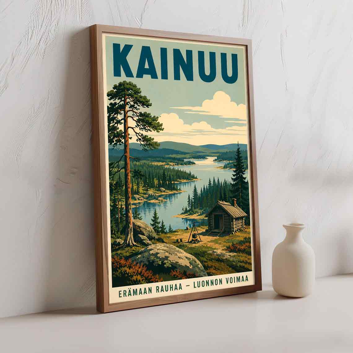 Juliste matkailu Kainuu LÖ 50×70 70×100-2aaa