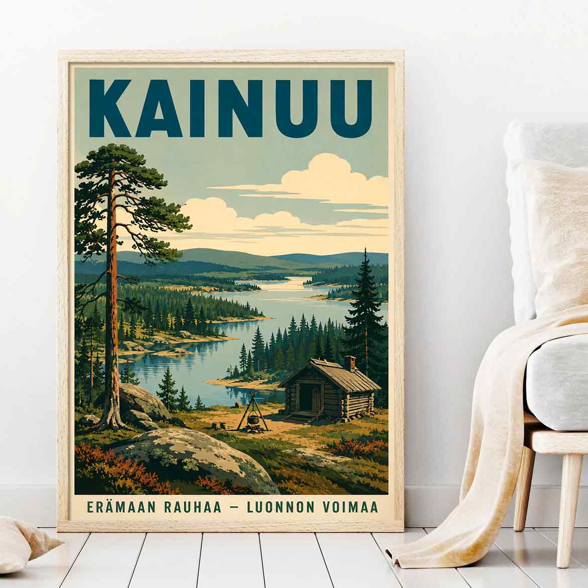 Juliste matkailu Kainuu LÖ 50×70 70×100-2aaaa