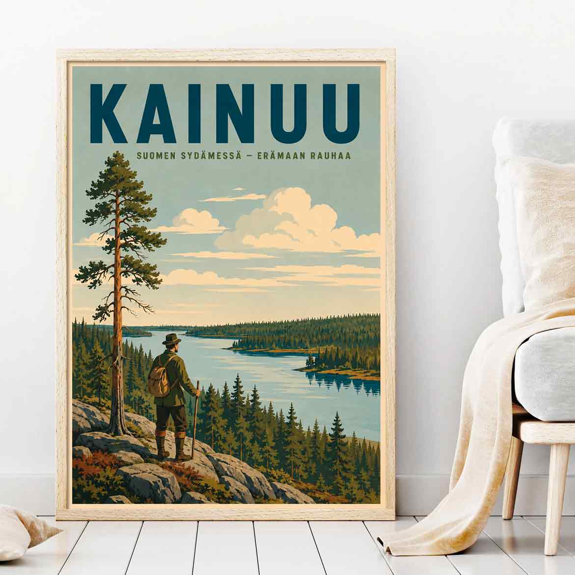Juliste matkailu Kainuu LÖ 50×70 70×100-5aaaa
